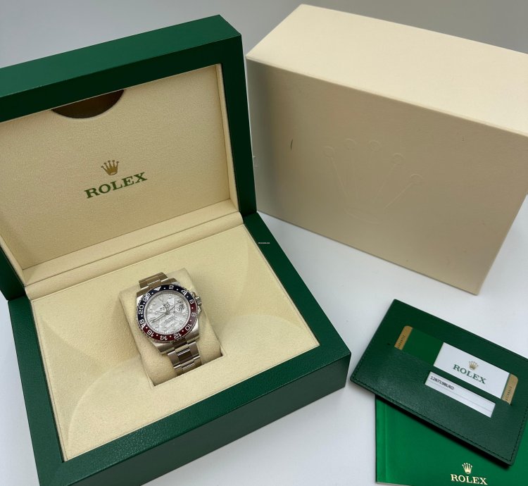 Rolex Gmt-master Ii 126719blro Meteorite-old Card 2020