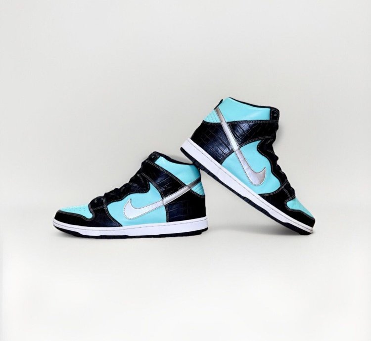 Nike Sb Dunk High Diamond Supply Co Size 10 5 653599-400