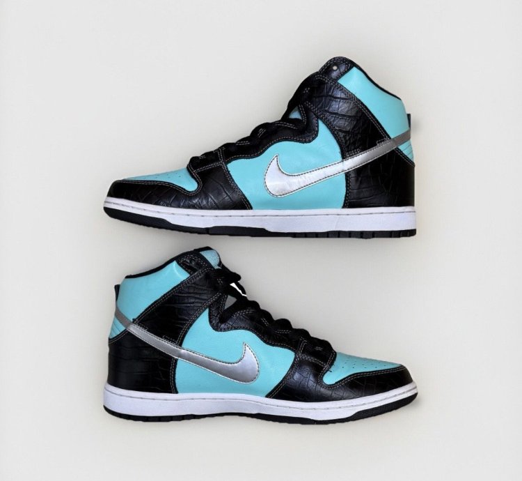Nike Sb Dunk High Diamond Supply Co Size 10 5 653599-400
