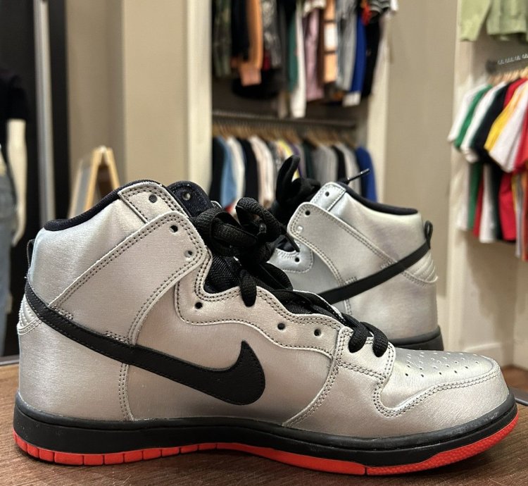 Nike Sb Dunk High Steel Reserve