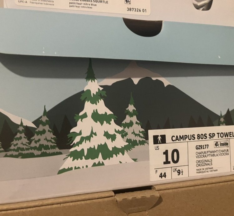 Adidas South Park Campus Towlie