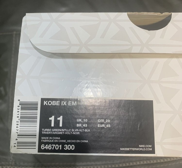 Kobe 9 Easter