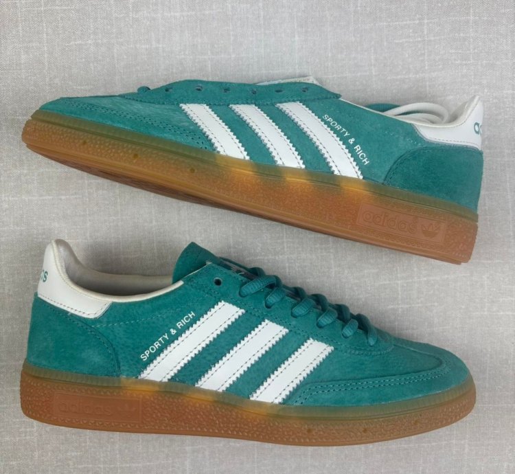 Adidas Sporty Rich Handball Spezial Green 11m