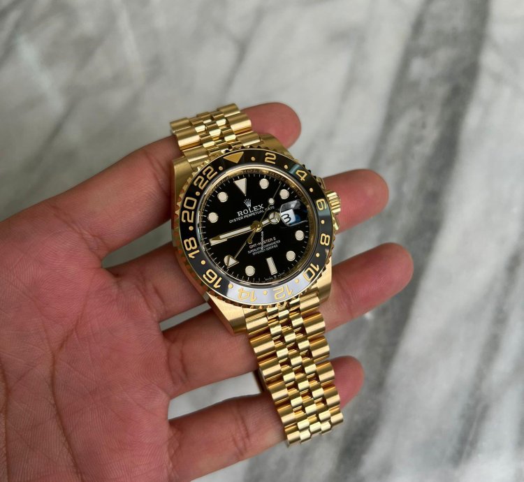 Rolex Gmt-master Ii 18k Yellow Gold Jubilee Bnib 2024