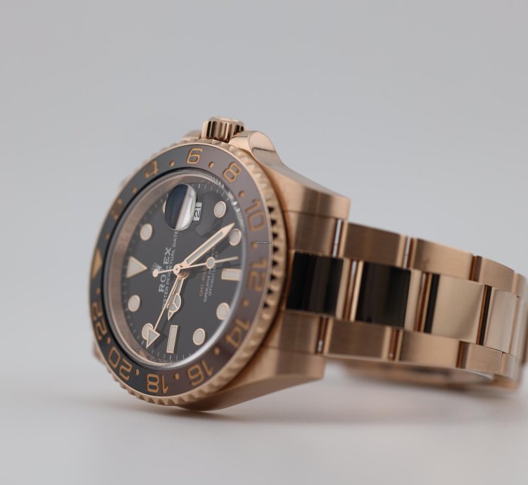Rolex Gmt-master Ii 2021 Gmt Master Ii Rootbeer Rose Gold 126715chnr