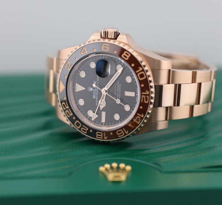 Rolex Gmt-master Ii 2021 Gmt Master Ii Rootbeer Rose Gold 126715chnr