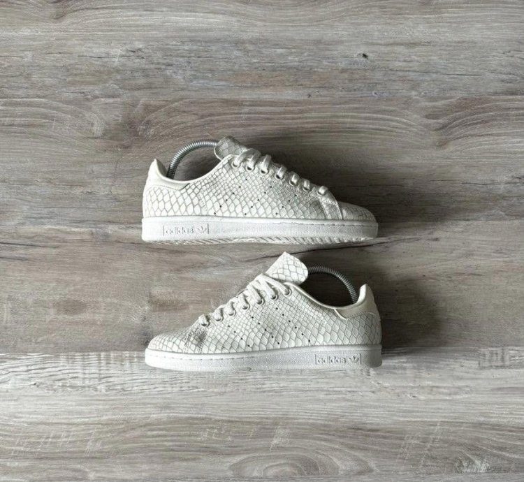 Adidas Stan Smith Cream Python 6m