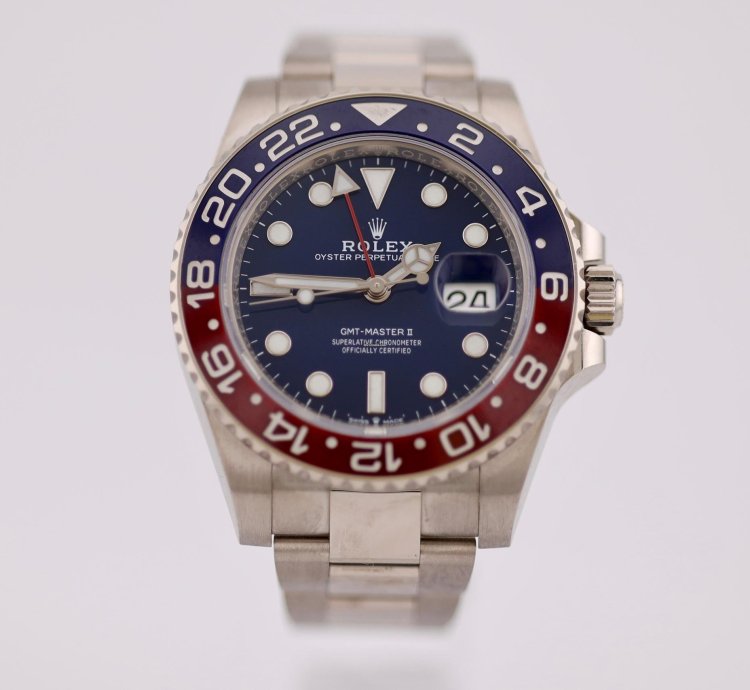 Rolex Gmt-master Ii 2021 Gmt-master Ii White Gold Pepsi 126719blro