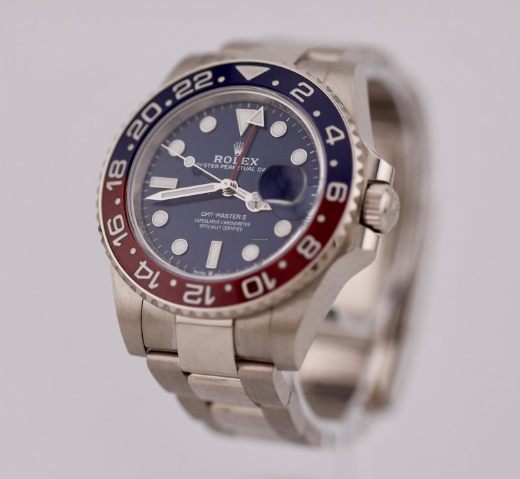 Rolex Gmt-master Ii 2021 Gmt-master Ii White Gold Pepsi 126719blro