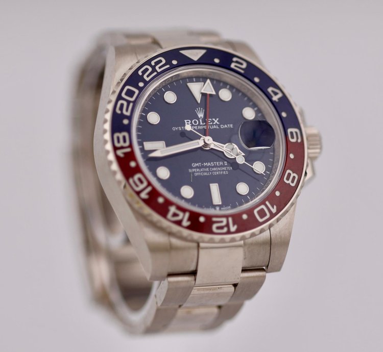 Rolex Gmt-master Ii 2021 Gmt-master Ii White Gold Pepsi 126719blro