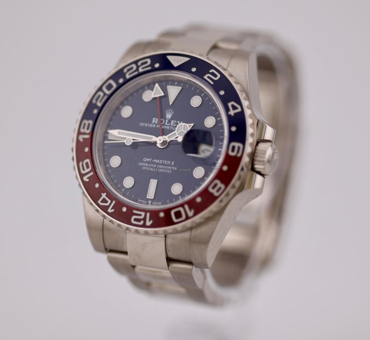 Rolex Gmt-master Ii 2021 Gmt-master Ii White Gold Pepsi 126719blro