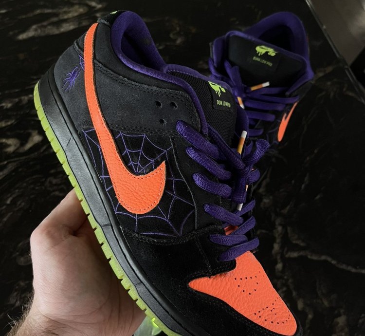 Nike Sb Dunk Low Night Of Mischief Halloween