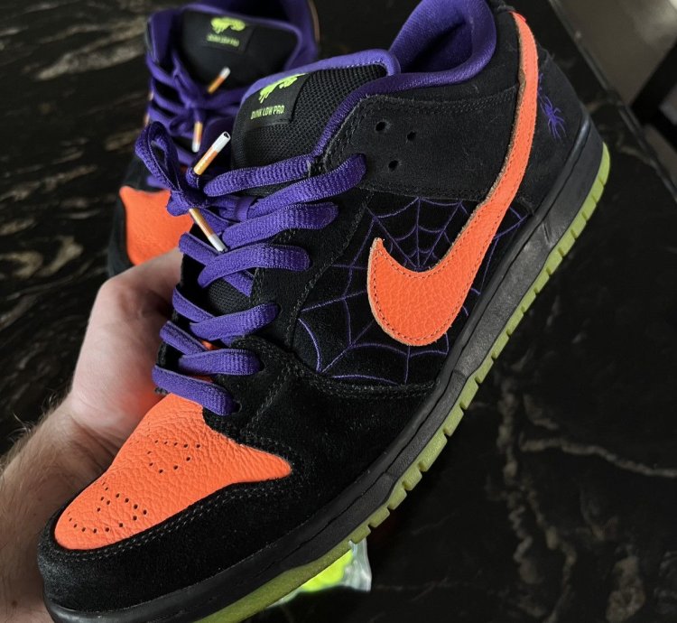 Nike Sb Dunk Low Night Of Mischief Halloween