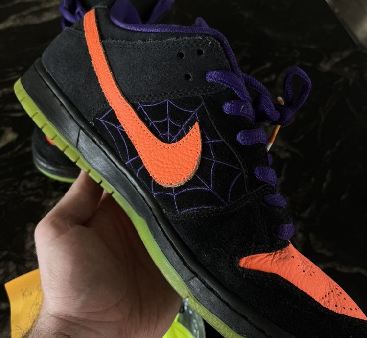 Nike Sb Dunk Low Night Of Mischief Halloween