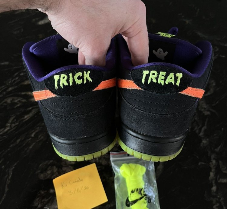 Nike Sb Dunk Low Night Of Mischief Halloween