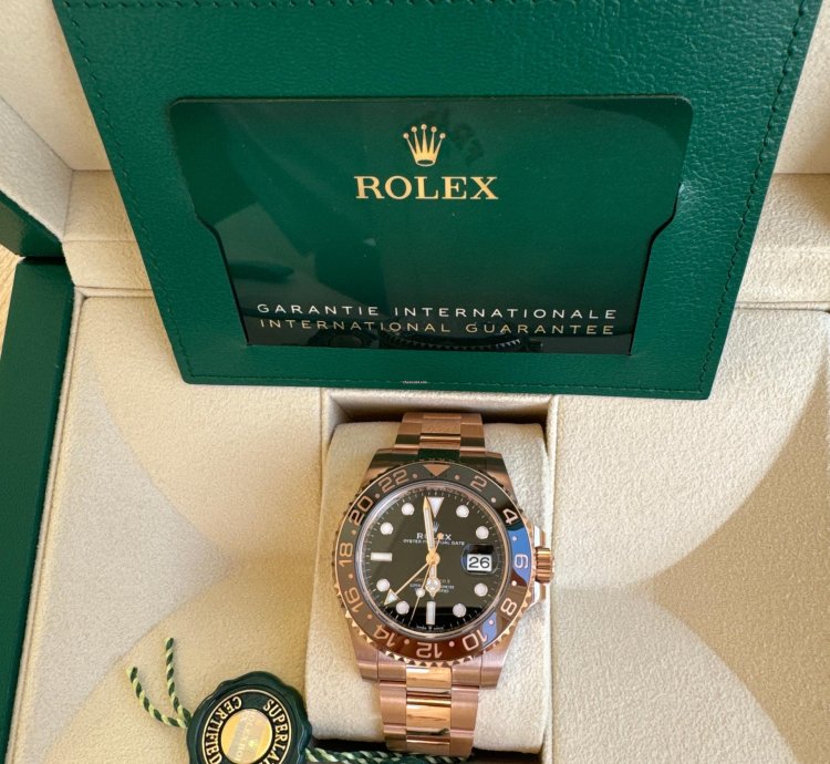 Rolex Gmt-master Ii 2022 - Unworn - Full Set With Box Papers
