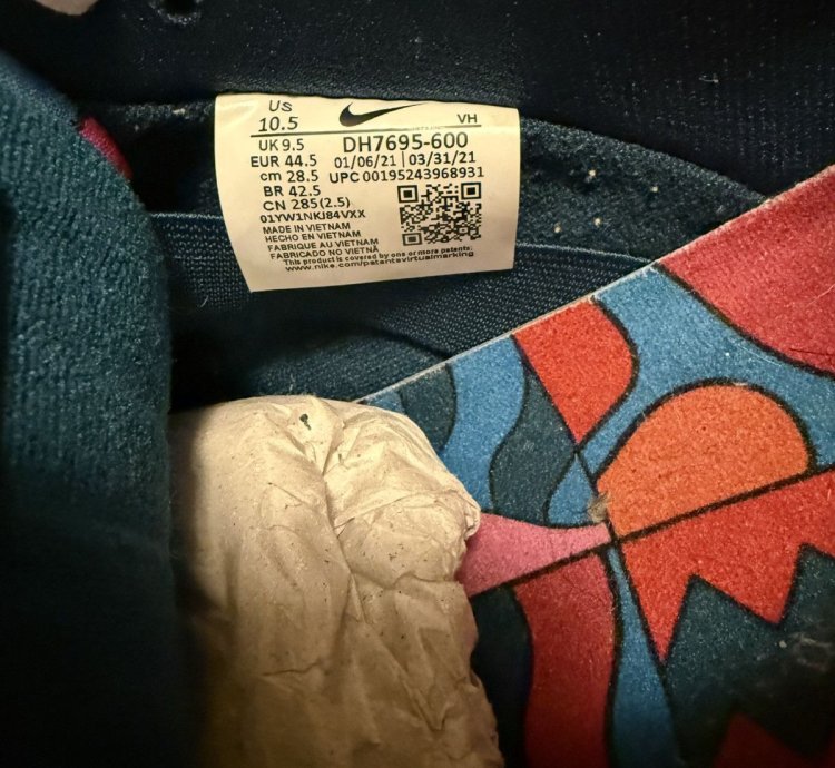 Nike Sb Dunk Low Pro Parra Abstract Art