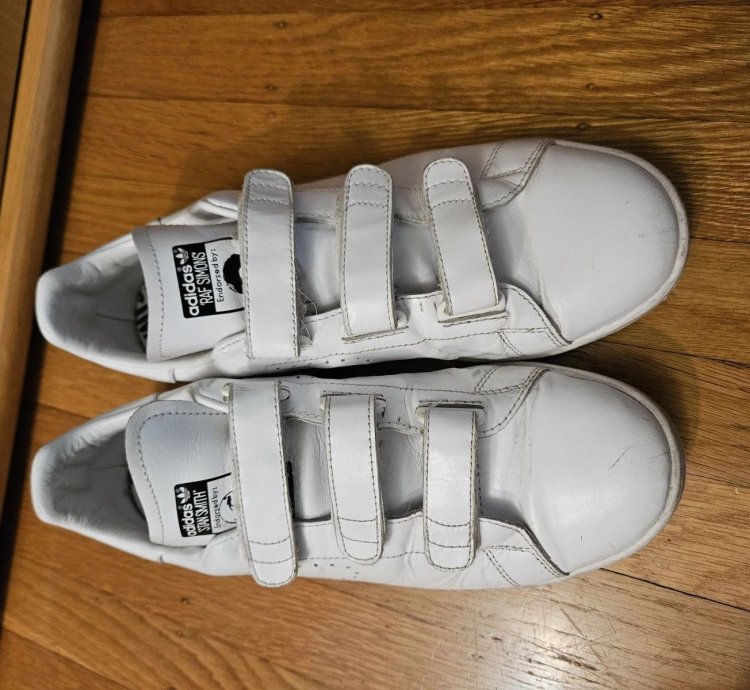 Adidas Stan Smith Raf Simons S81170 9 5 White Low
