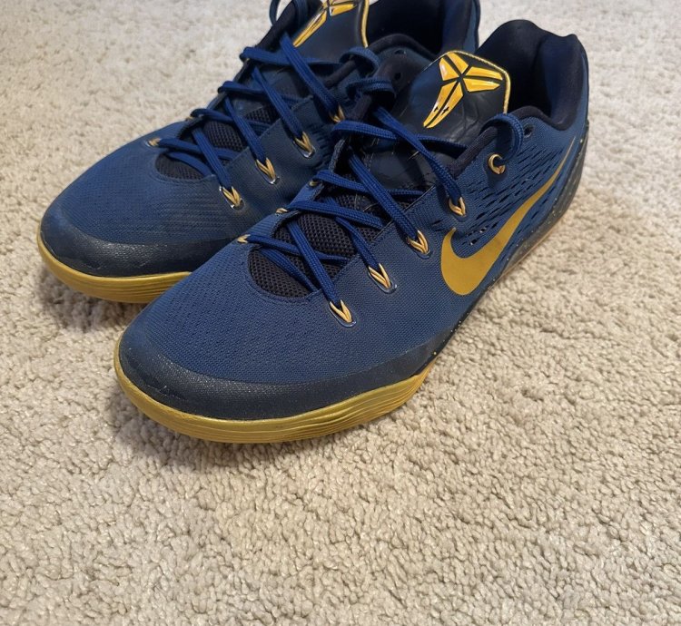 Kobe 9 University Blue And Gold