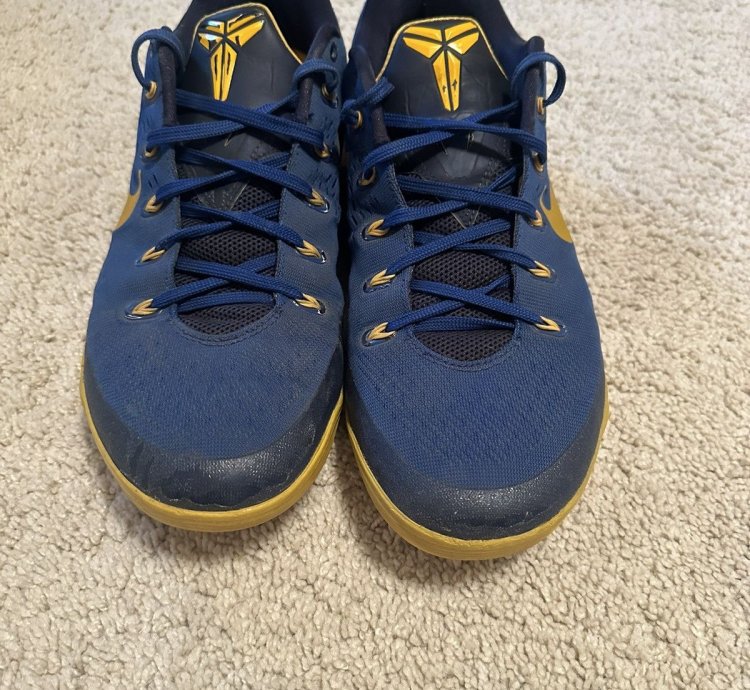 Kobe 9 University Blue And Gold