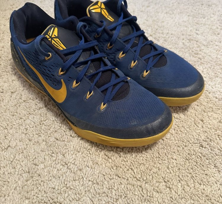 Kobe 9 University Blue And Gold