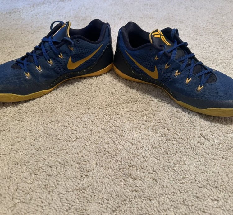 Kobe 9 University Blue And Gold