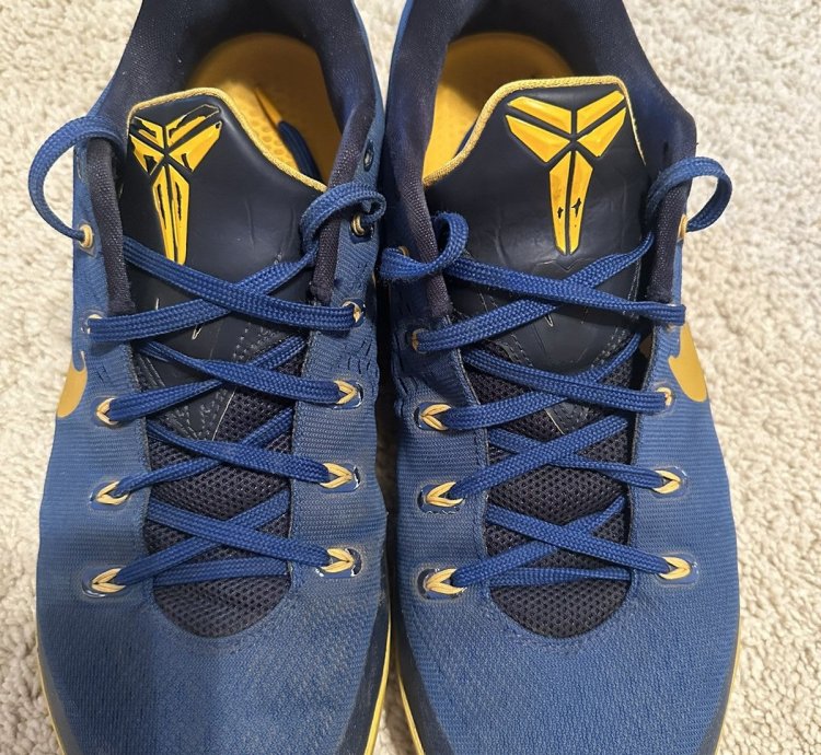 Kobe 9 University Blue And Gold