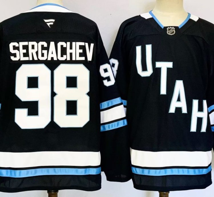 Utah Hockey Club 98 Mikhail Sergachevjersey Stitched