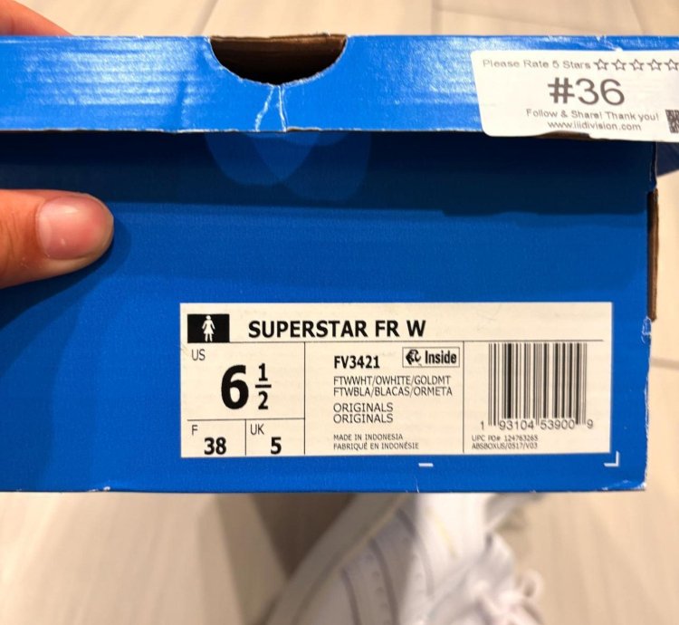 Adidas Superstar Fr Size 6 5 Womens