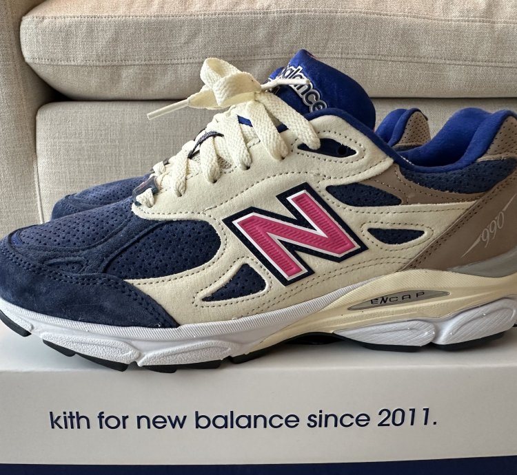 New Balance 990v3 Daytona Kith 990v2 Kith Cyclades