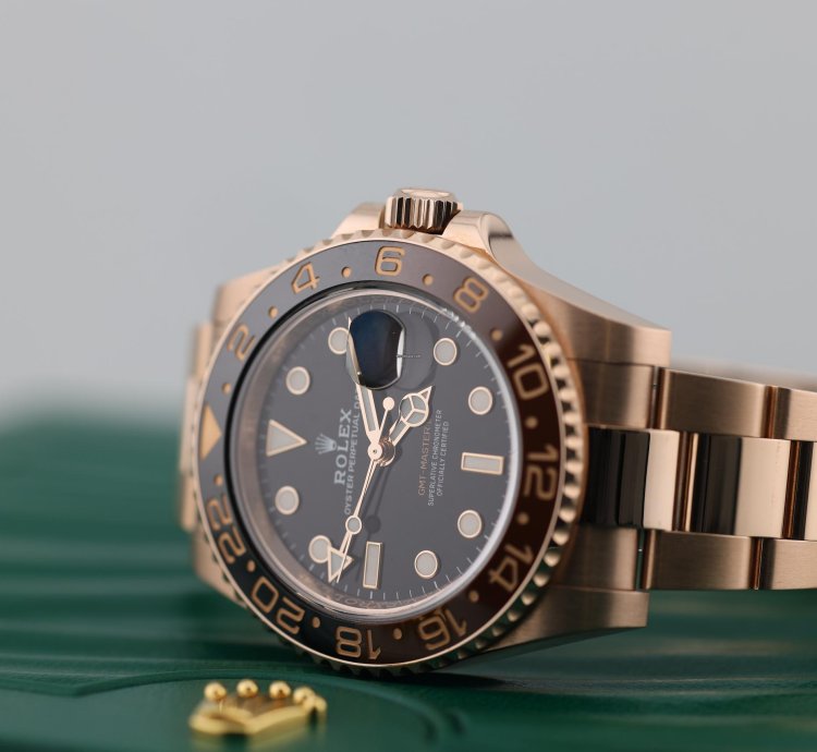 Rolex Gmt-master Ii 2023 Gmt Master Ii Rootbeer Rose Gold 126715chnr