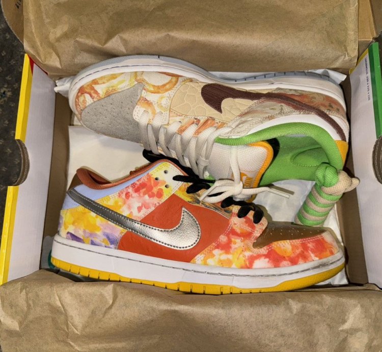 Nike Sb Dunk Low Street Hawker Size 9 5us