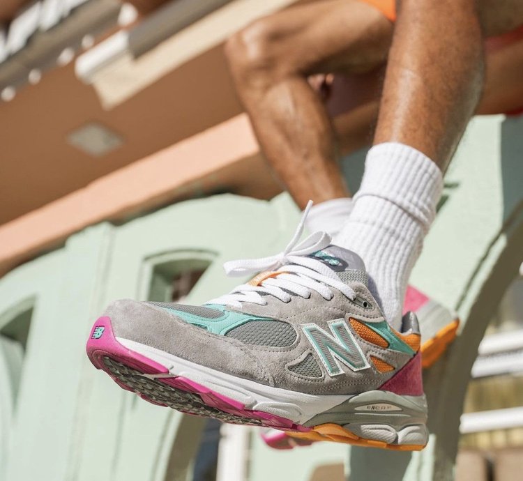 New Balance 990v3 Dtlr Miami Drive 2022