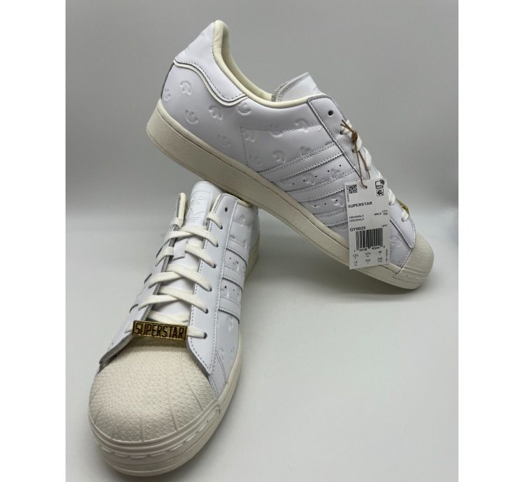 Adidas Superstar Original White Shoes Gy0025 Men Size 13