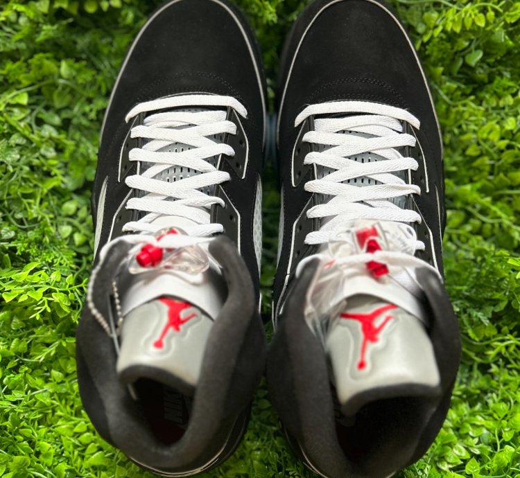 Air Jordan 5 Retro Og Black Metallic Reimagined