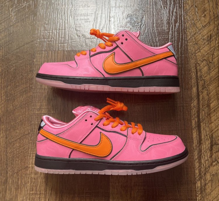 Nike Sb Dunk Low The Powerpuff Girls Blossom