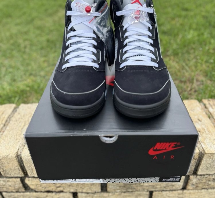 Air Jordan 5 Retro Og Black Metallic Reimagined
