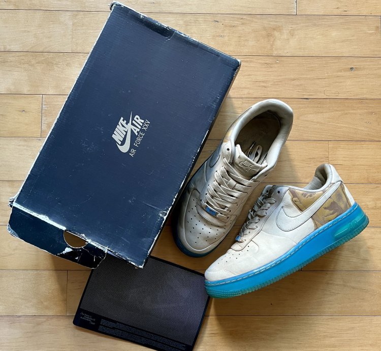 Kobe Brayant Og Nike Air Force 1 Supreme 2007 Us8