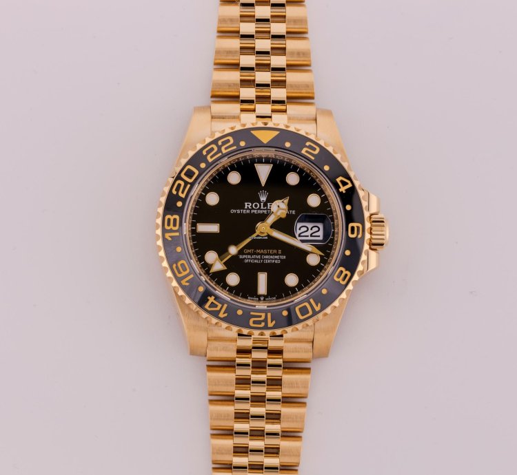 Rolex Gmt-master Ii 2023 Gmt-master Ii Yellow Gold Zombie Unworn 126718grnr Unworn