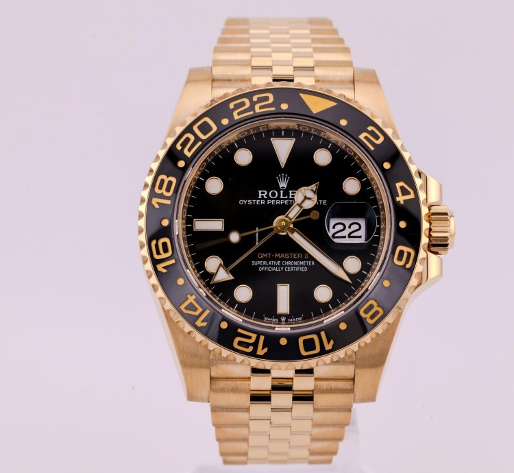 Rolex Gmt-master Ii 2023 Gmt-master Ii Yellow Gold Zombie Unworn 126718grnr Unworn
