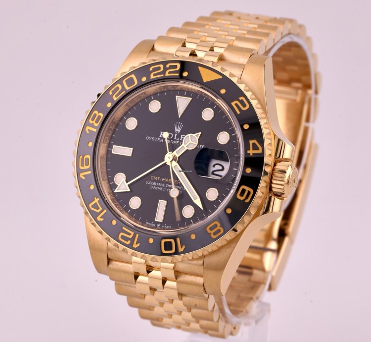 Rolex Gmt-master Ii 2023 Gmt-master Ii Yellow Gold Zombie Unworn 126718grnr Unworn
