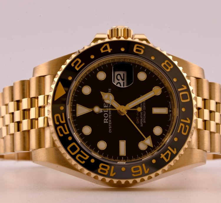 Rolex Gmt-master Ii 2023 Gmt-master Ii Yellow Gold Zombie Unworn 126718grnr Unworn