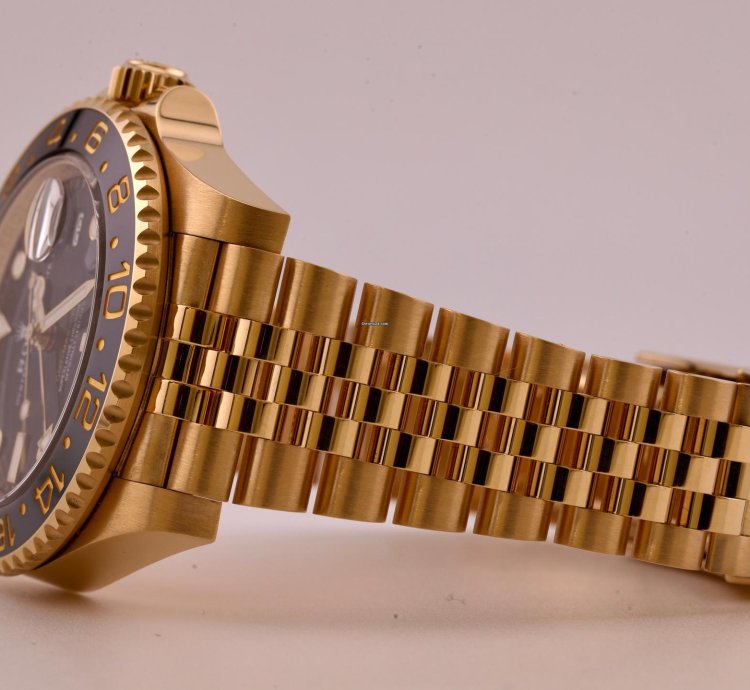 Rolex Gmt-master Ii 2023 Gmt-master Ii Yellow Gold Zombie Unworn 126718grnr Unworn