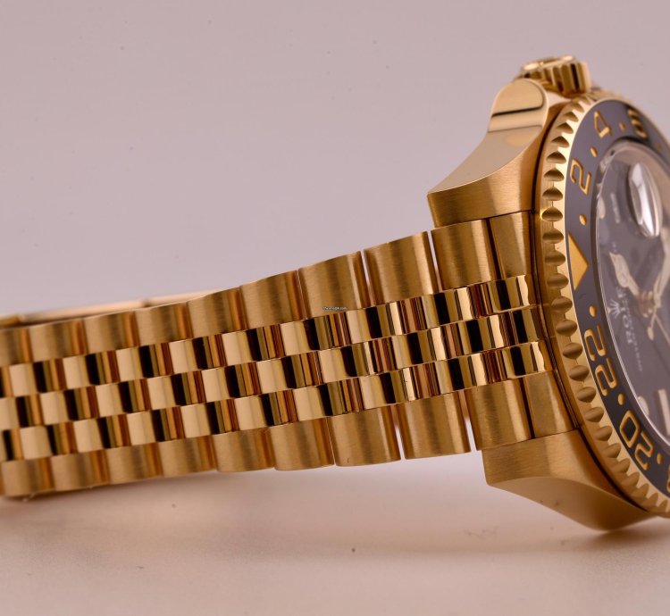 Rolex Gmt-master Ii 2023 Gmt-master Ii Yellow Gold Zombie Unworn 126718grnr Unworn
