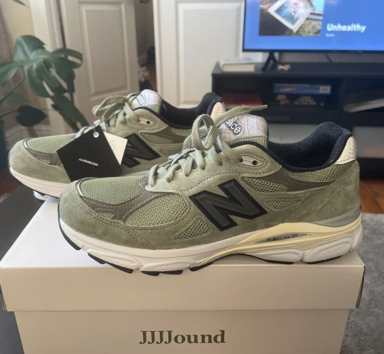 New Balance 990v3 Jjjjound Olive Green