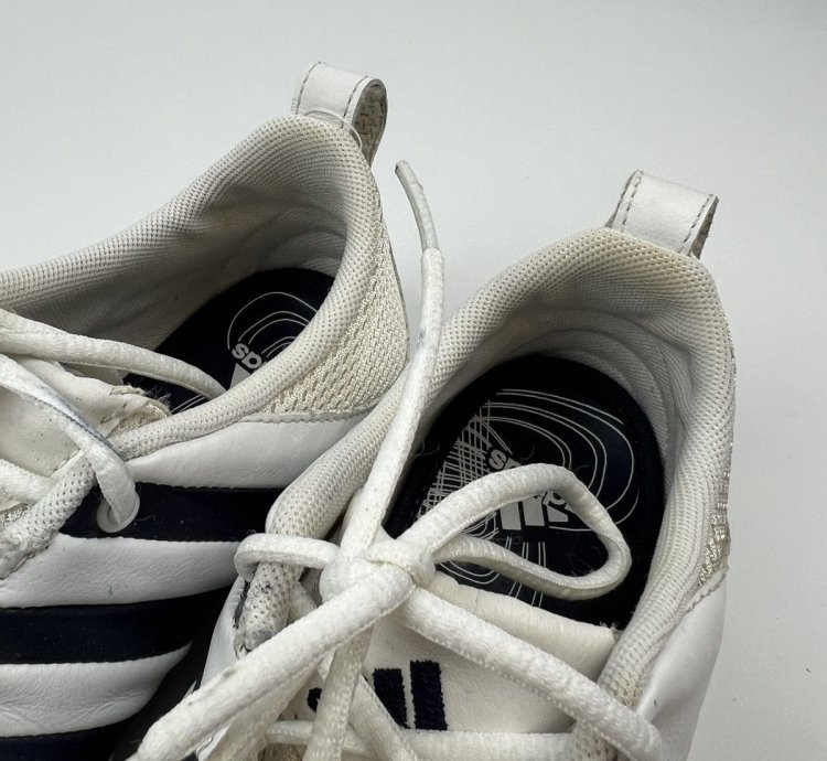 Adidas Taekwondo Martial Arts Dance Trainers Low White Navy