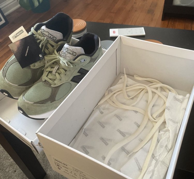 New Balance 990v3 Jjjjound Olive Green
