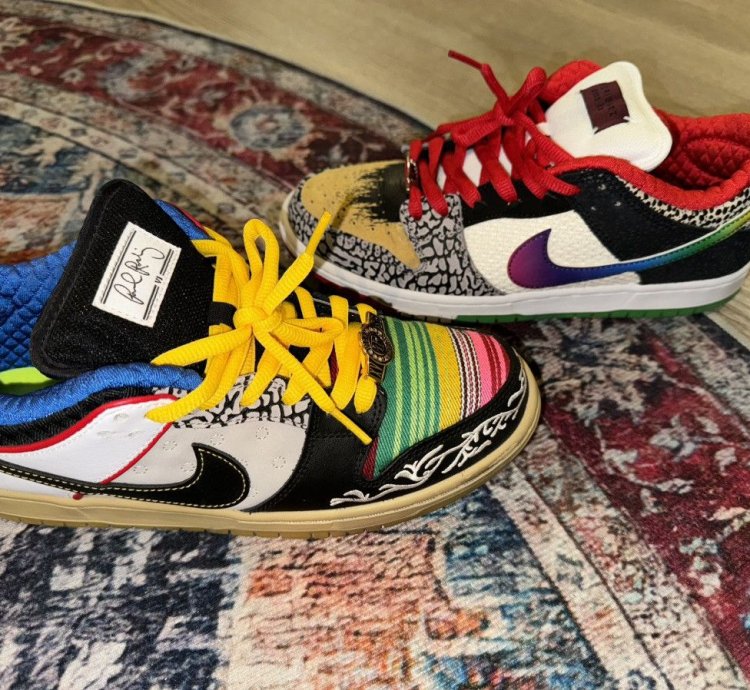 Nike Sb Dunk Low What The Size 8 5us