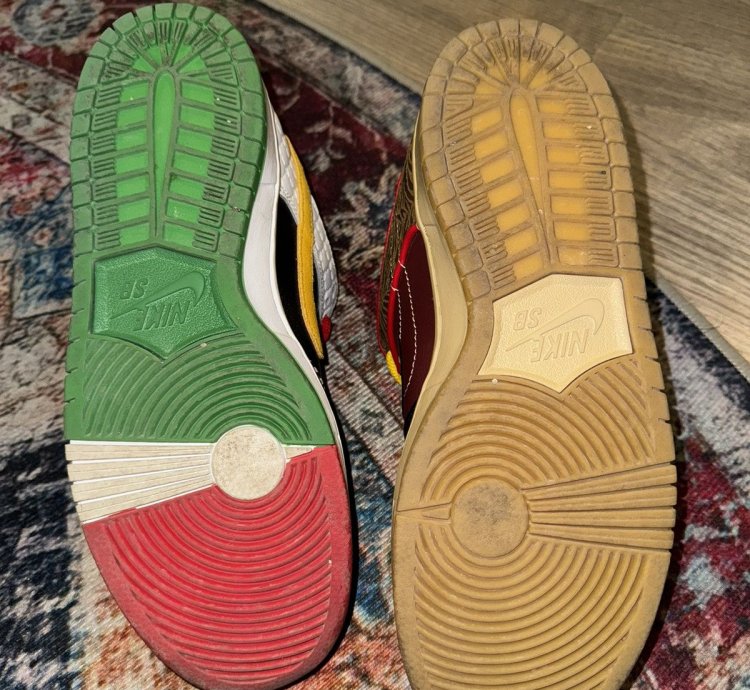Nike Sb Dunk Low What The Size 8 5us