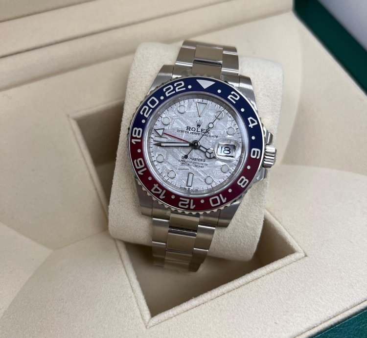 Rolex Gmt-master Ii 2023 Rolex Gmt Master Ii Pepsi Meteorite Unworn Box Papers 116719blro